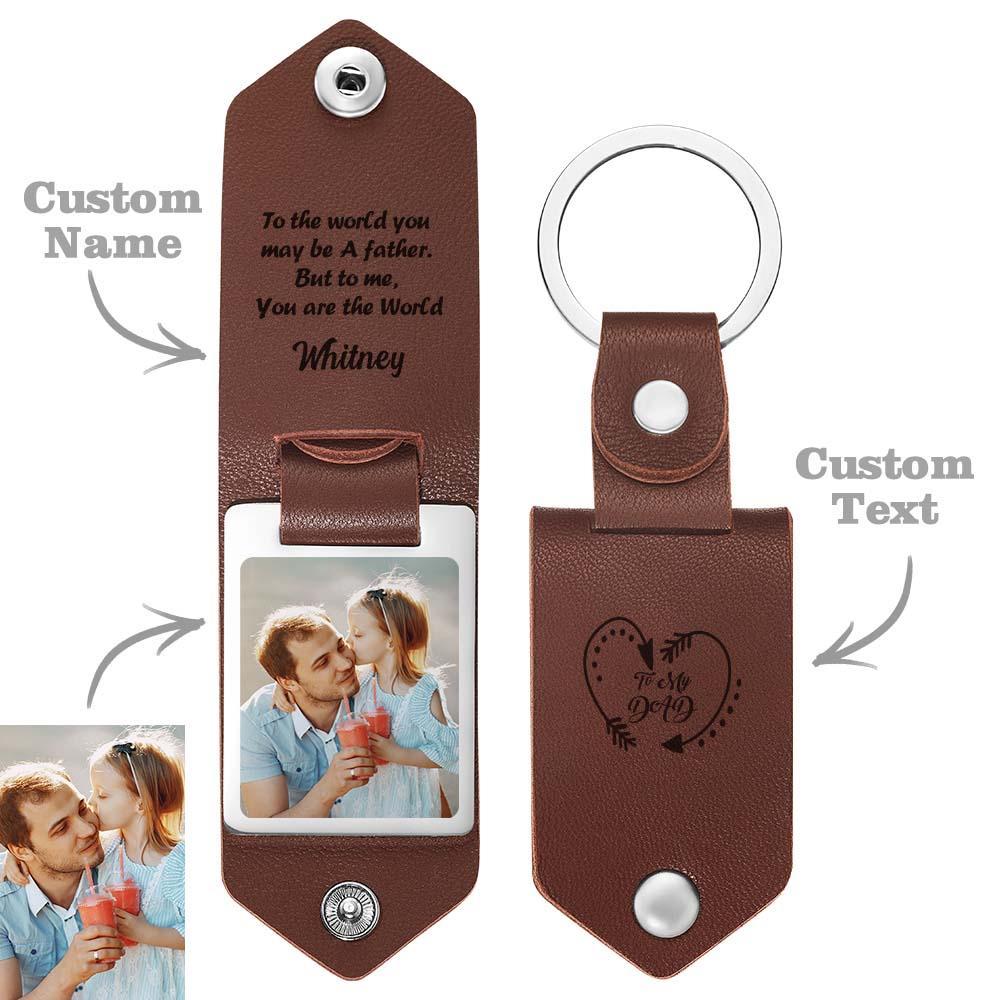 Porte-clés En Cuir Personnalisé, Cadeau D'anniversaire Pour Couple, Style Multiple - votrecollierprenomfr
