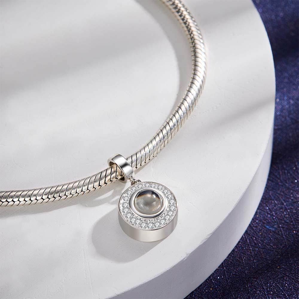 Charme De Projection Personnalisé Cadeaux De Conception De Diamants Créatifs Pour Couple - votrecollierprenomfr