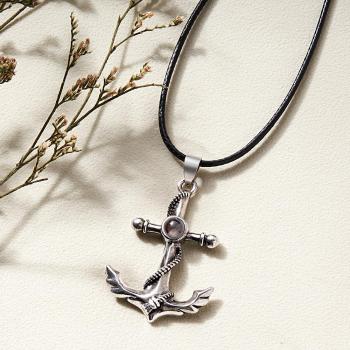 Collier De Projection Personnalisé Cadeaux De Couple D'ancre Créatifs - votrecollierprenomfr