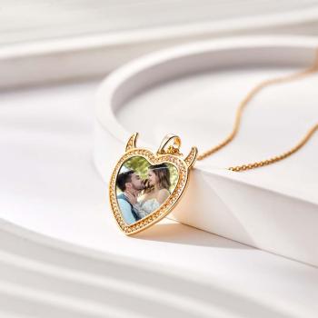Collier Photo Gravé Personnalisé Cadeaux Mignons Pour Animaux De Compagnie - votrecollierprenomfr