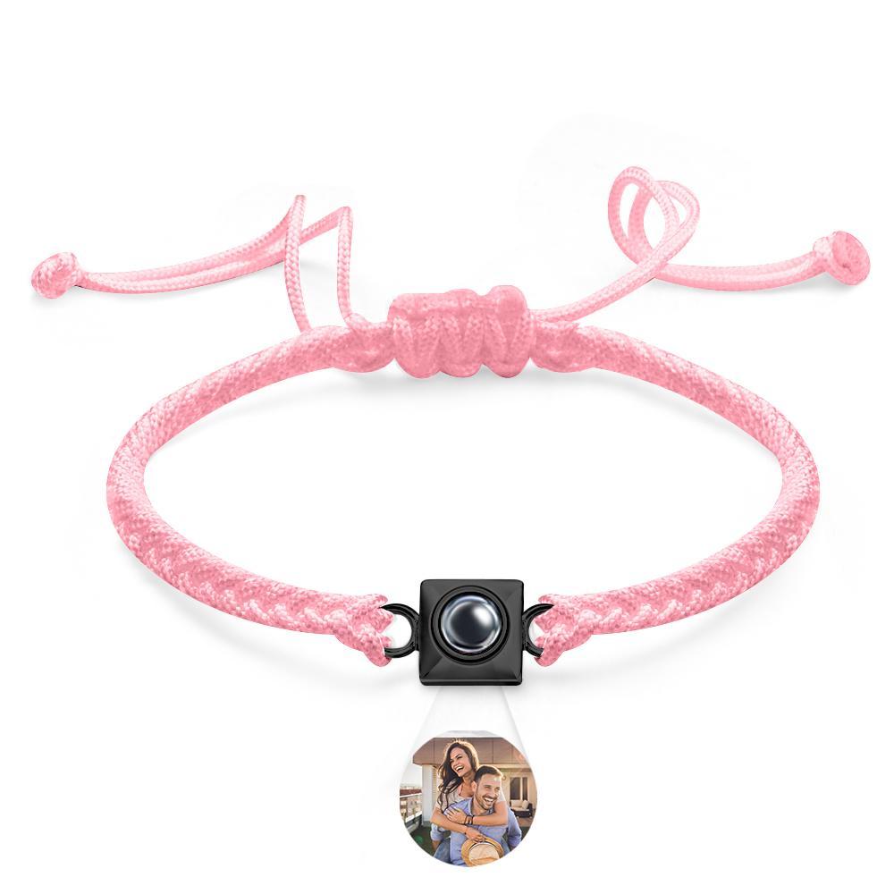 Bracelet De Projection Personnalisé, Tissage Carré, Cadeau De Sport Pour Hommes - votrecollierprenomfr