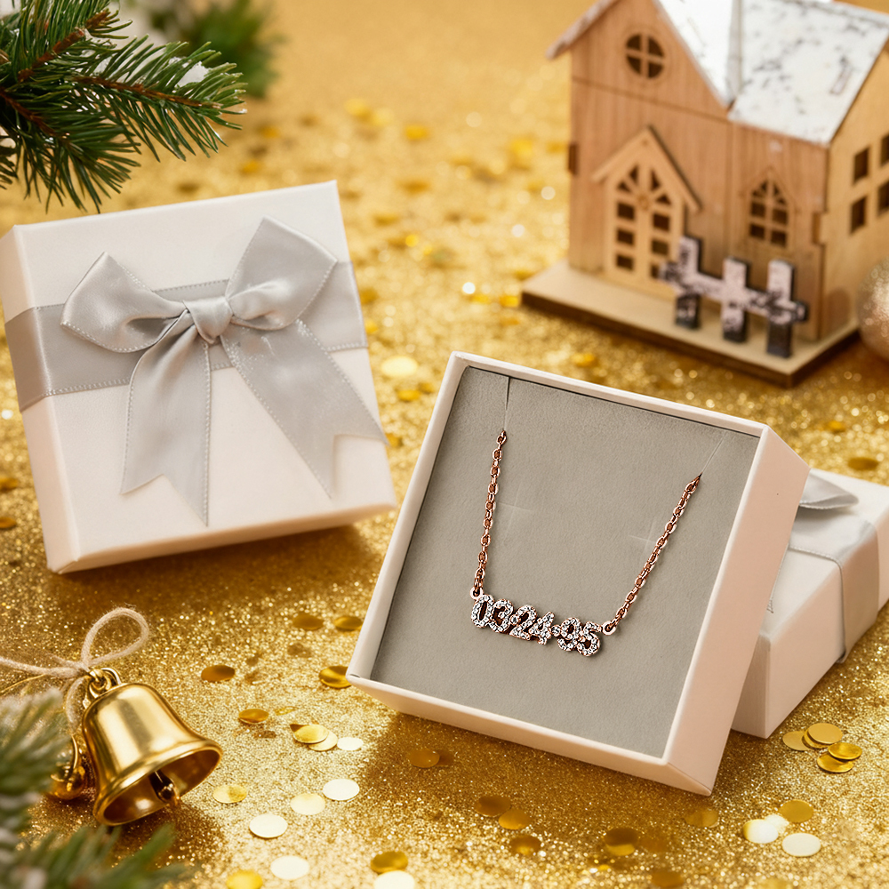 Bracelet Date Personnalisé - Bracelet Date Anniversaire Sur Mesure Pour Elle - Bracelet Date Gravé Minimaliste - Cadeau Surprise Pour Une Amie - votrecollierprenomfr