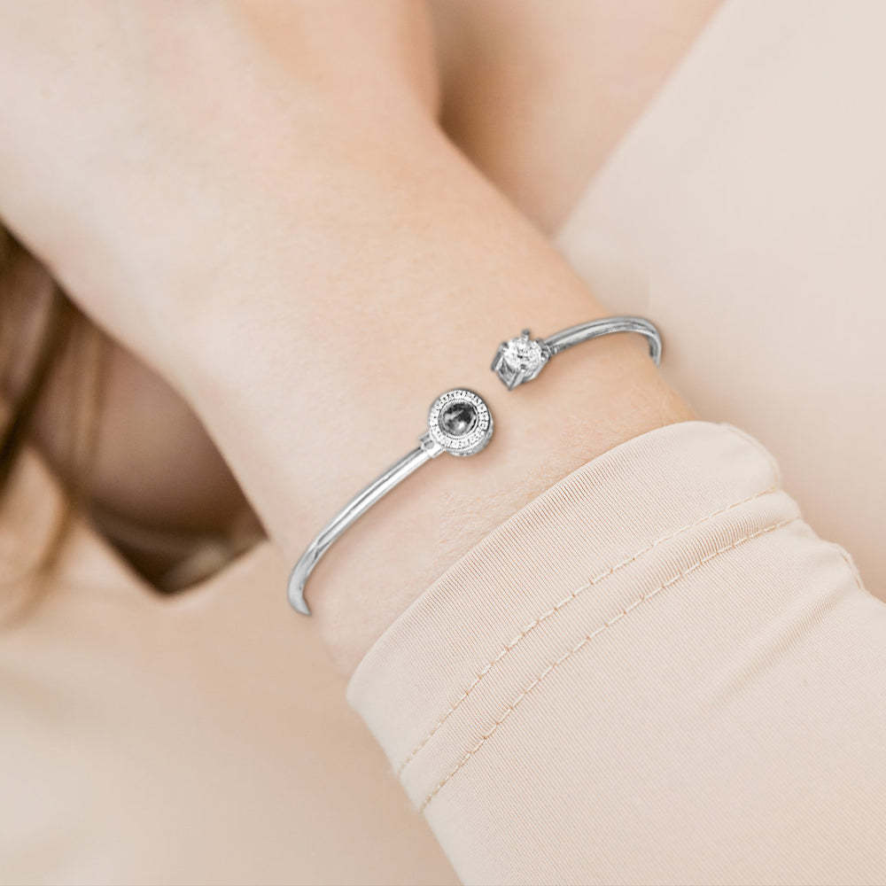 Bracelet De Projection Personnalisé Bracelet Photo Personnalisé Bijoux Cadeau Pour Elle - votrecollierprenomfr