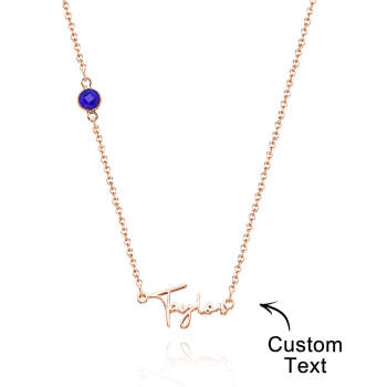 Collier Prénom Personnalisé Avec Diamants, Collier Tendance Pour Elle - votrecollierprenomfr