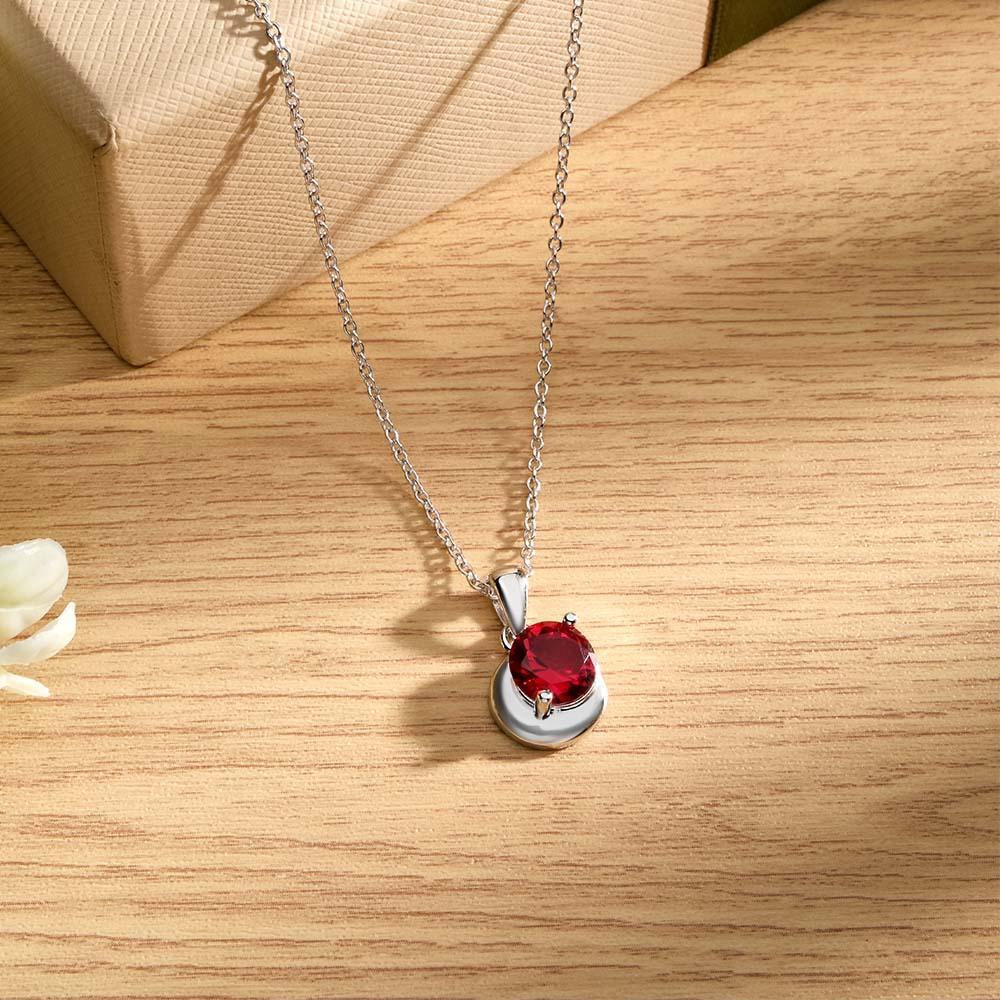Collier De Pierre De Naissance Personnalisé, Pendentif En Quantité Facultative, Cadeaux Pour Elle - votrecollierprenomfr