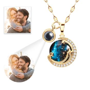 Collier De Projection Personnalisé, Cadeau De Mode Planète - votrecollierprenomfr
