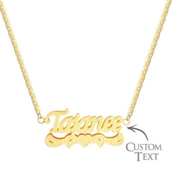 Collier Avec Nom Personnalisé, Style Hip Hop, Décor De Cœur, Cadeaux Pour Lui - votrecollierprenomfr