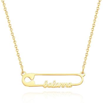 Clip Creative Mignon Nom Personnalisé Collier Personnalisé Femmes Pendentif Collier Cadeaux D'anniversaire - votrecollierprenomfr