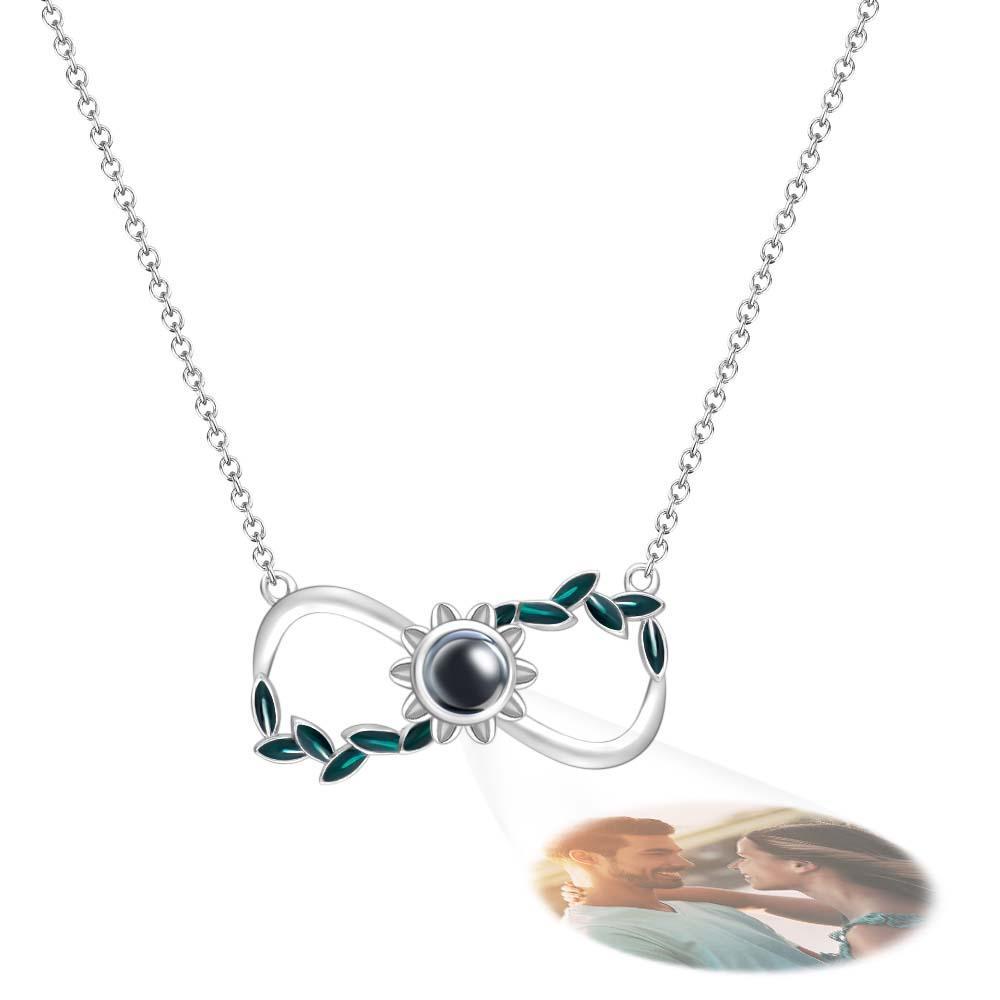 Collier De Projection Personnalisé, Cadeau De Couple D'amour Infini - votrecollierprenomfr
