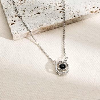 Collier De Projection Personnalisé, Style Classique, Cadeau De Mode Pour Elle - votrecollierprenomfr