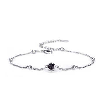 Bracelet Photo De Projection Personnalisé, Cadeau D'anniversaire Simple Pour Elle - votrecollierprenomfr