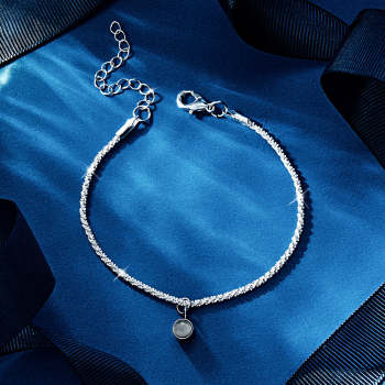 Cadeau Personnalisé De Bracelet De Chaîne De Chou-fleur De Projection Pour Elle - votrecollierprenomfr