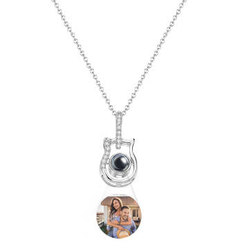 Cadeau Personnalisé De Collier De Projection De Conception De Guitare Pour Les Amateurs De Guitare - votrecollierprenomfr