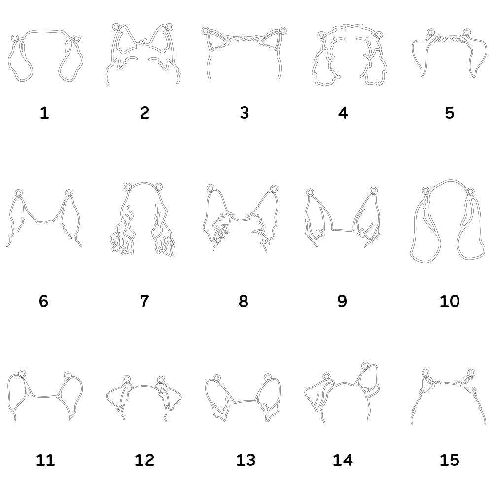 Collier Personnalisé Avec Nom De Silhouette D'animal De Compagnie, Bijoux De Modélisation De Chien Et De Chat Mignon, Cadeau Pour Amoureux Des Animaux De Compagnie - votrecollierprenomfr