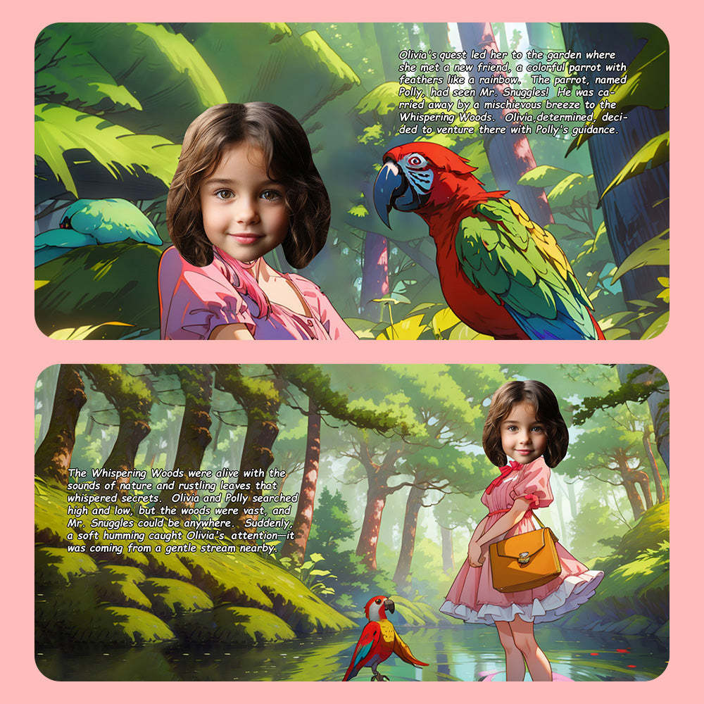 Livre De Noël Personnalisé Avec Nom Et Visage, Cadeaux De Noël Pour Bébé - votrecollierprenomfr