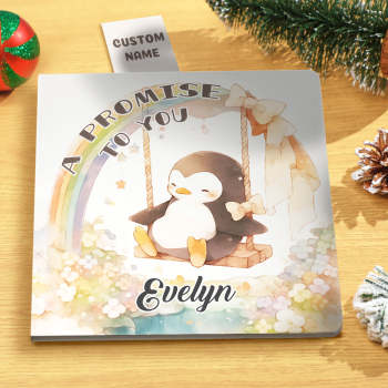 Cadeaux De Livre De Noms Personnalisés Pour Bébé Une Promesse Pour Vous - votrecollierprenomfr