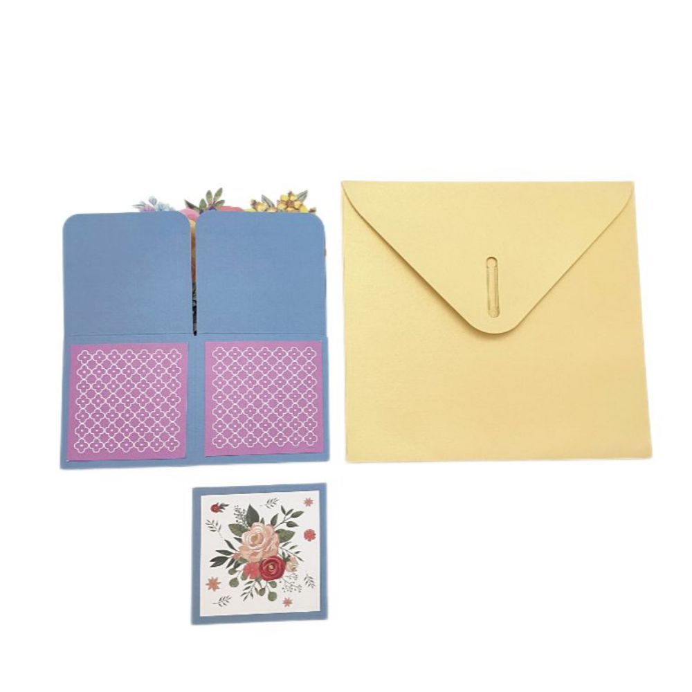 Roses Pop Up Box Carte Fleur 3d Pop Up Carte De Voeux - votrecollierprenomfr