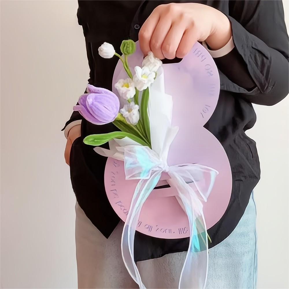 Bouquet De Fleurs De Cure-pipe Bouquet De Bâtons Torsadés Faits À La Main Cadeau Pour Amoureux - votrecollierprenomfr