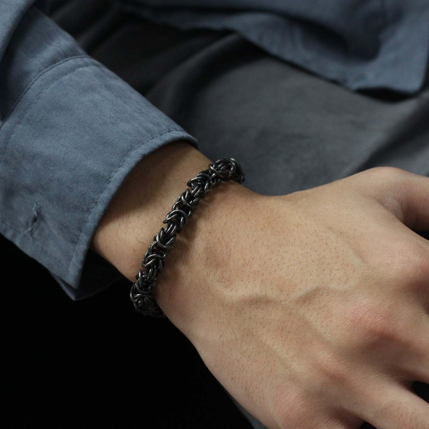 Bracelet Hip-hop Pour Hommes, Bijoux À Boucle Magnétique, Style À La Mode - votrecollierprenomfr