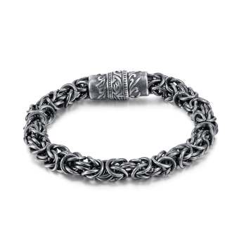 Bracelet Hip-hop Pour Hommes, Bijoux À Boucle Magnétique, Style À La Mode - votrecollierprenomfr