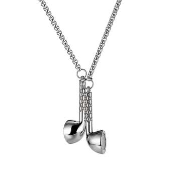 Collier Tendance Pour Hommes, Écouteurs Créatifs, Cadeaux Hip Hop - votrecollierprenomfr