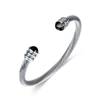 Bracelet À Motif Torsadé À La Mode, Cadeaux Simples À La Mode - votrecollierprenomfr