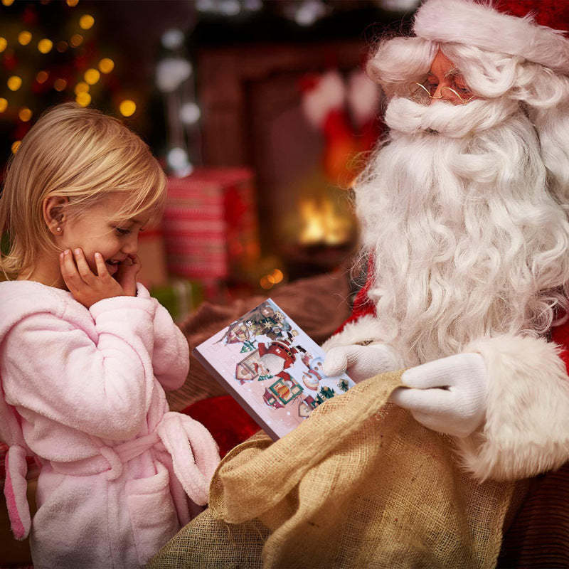 Calendrier Du Compte À Rebours De Noël Calendrier De L'avent À Breloques 24 Compte À Rebours Surprise Boîte Aveugle Diy Charms Ensemble De Bracelets Pour Enfants Cadeaux De Noël - votrecollierprenomfr