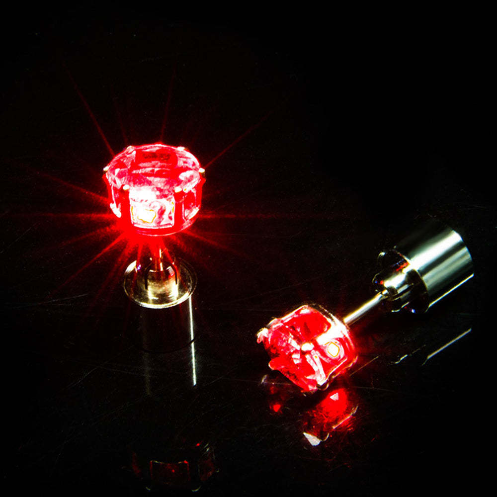 Boucles D'oreilles Lumineuses À Led - votrecollierprenomfr