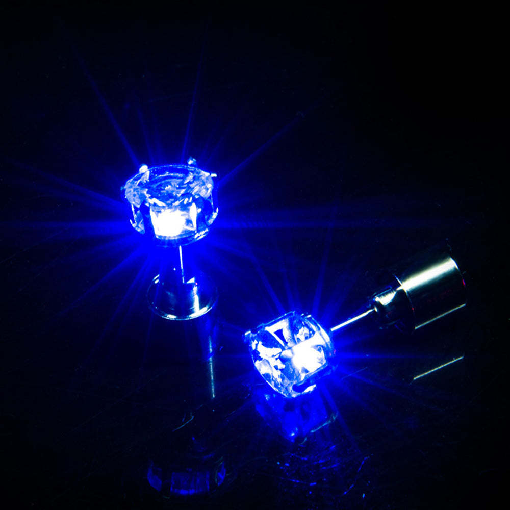Boucles D'oreilles Lumineuses À Led - votrecollierprenomfr