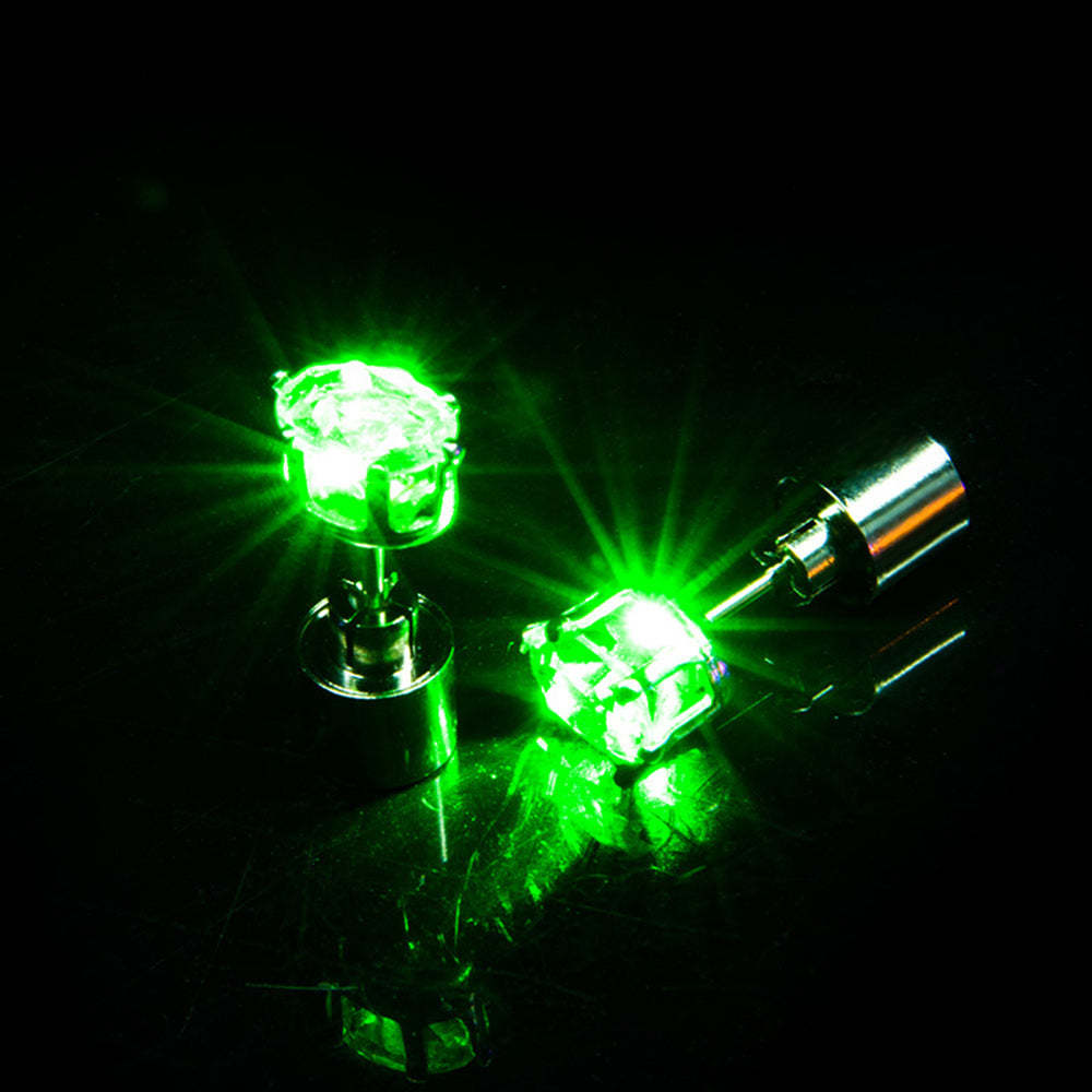 Boucles D'oreilles Lumineuses À Led - votrecollierprenomfr