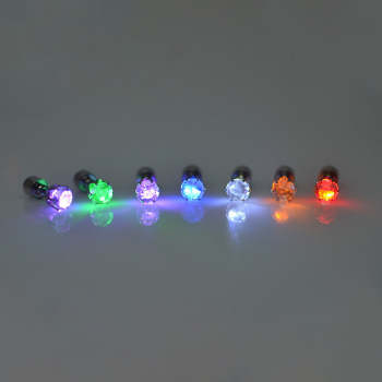 Boucles D'oreilles Lumineuses À Led - votrecollierprenomfr