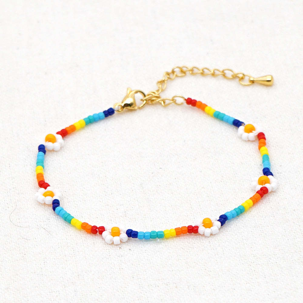 Charmant Bracelet Tila Bracelet Coloré Cadeau Pour Elle - votrecollierprenomfr