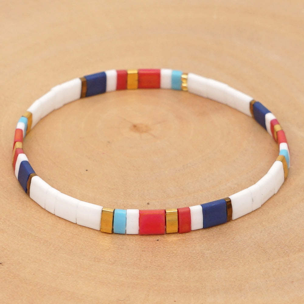 Bracelet De Perles Tila Vintage Fashion Show Votre Amour Avec Style - votrecollierprenomfr