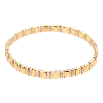 Bracelet De Perles Tila, Cadeau De Mode Vintage Pour Un Être Cher - votrecollierprenomfr