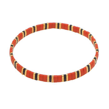 Bracelet De Perles Tila Rouge, Vintage, À La Mode, Cadeau - votrecollierprenomfr