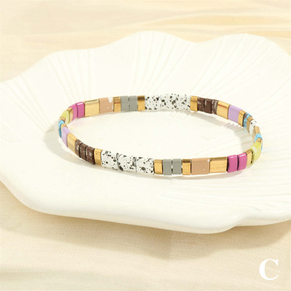 Bracelet Tila, Cadeau De Mode Vintage Pour Petite Amie - votrecollierprenomfr