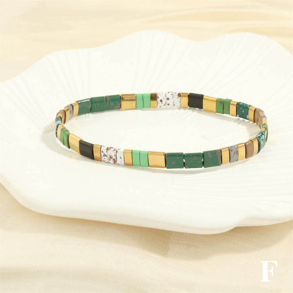 Bracelet De Perles Tila, Cadeau De Mode Vintage Pour Un Être Cher - votrecollierprenomfr