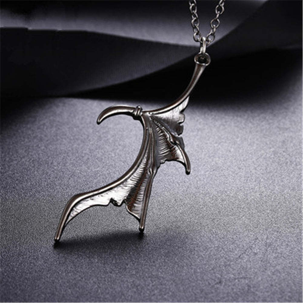 Collier De Couple Assorti, Colliers D'ailes Du Diable Pour Couples, Cadeau De Saint-valentin Pour Amoureux - votrecollierprenomfr