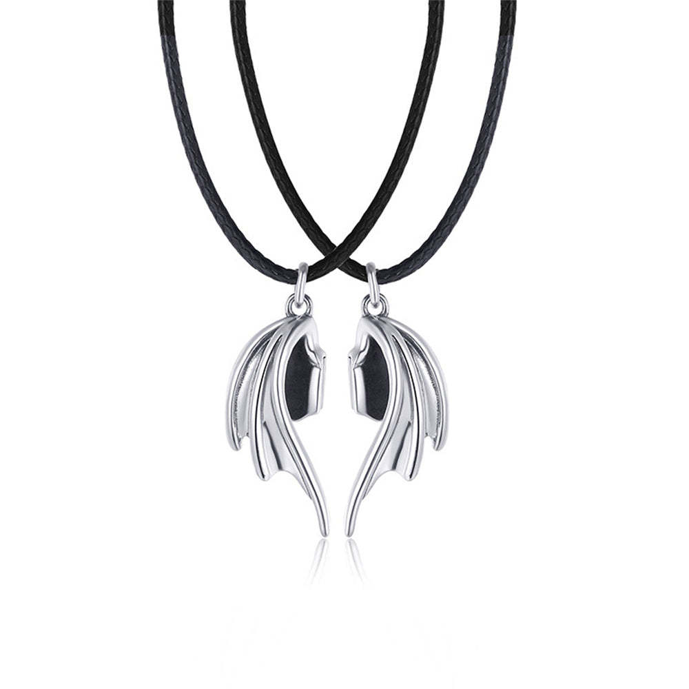 Collier De Couple Magnétique Assorti, Cadeau De Saint-valentin Pour Amoureux - votrecollierprenomfr