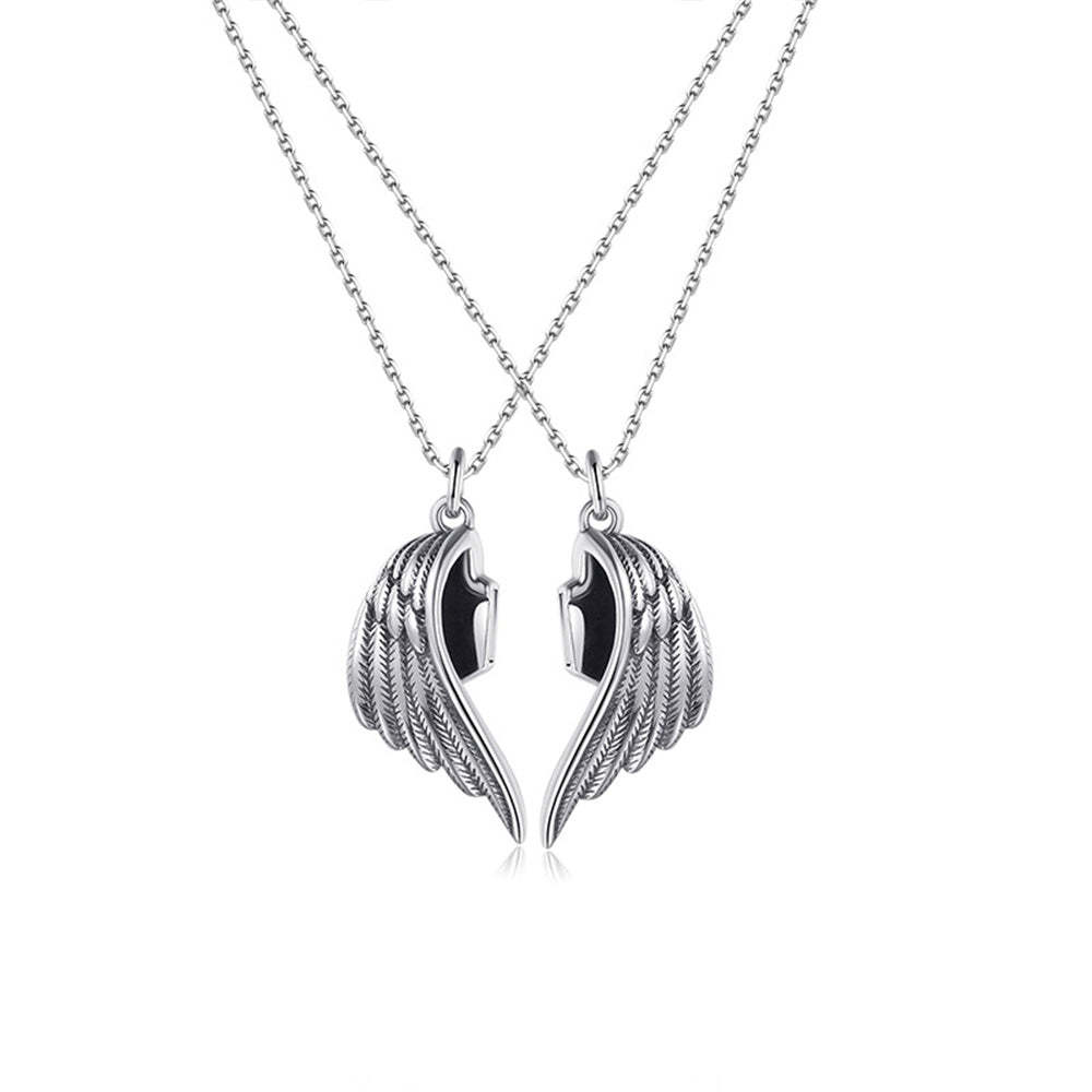 Collier De Couple Magnétique Assorti, Cadeau De Saint-valentin Pour Amoureux - votrecollierprenomfr