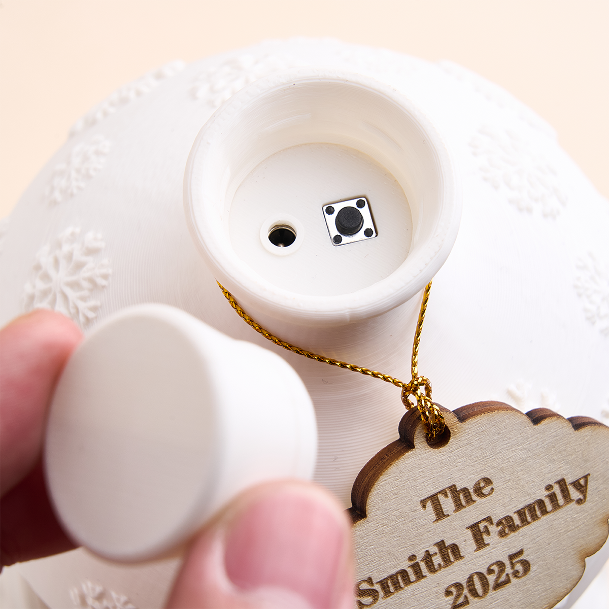 Veilleuse Musicale Rotative Personnalisée Avec Plusieurs Photos, Lampe Souvenir De Famille Gravée, Lampe De Noël En Forme De Bouteille Flottante, Cadeau De Noël - votrecollierprenomfr