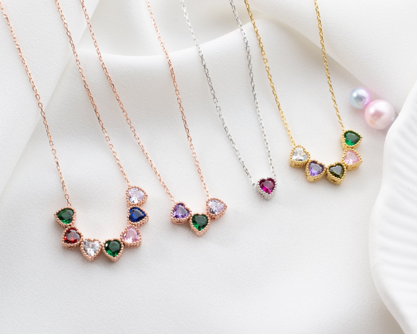 Pendentif Personnalisé Avec Pierre De Naissance Familiale – Plusieurs Formes Disponibles. Pierres Pour Les Mamans Et Les Êtres Chers. - votrecollierprenomfr