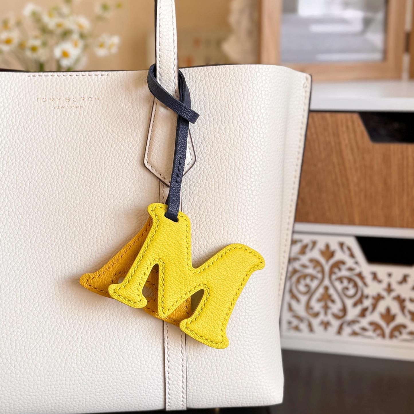 Porte-monnaie Personnalisé Avec Nom Initial, Breloque Avec Lettres Personnalisées, Porte-clés En Cuir, Cadeau Pour Amis - votrecollierprenomfr