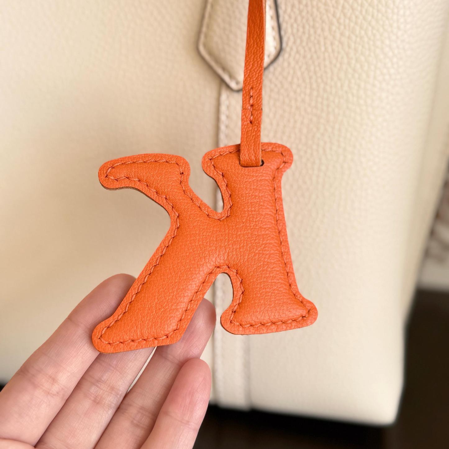 Porte-monnaie Personnalisé Avec Nom Initial, Breloque Avec Lettres Personnalisées, Porte-clés En Cuir, Cadeau Pour Amis - votrecollierprenomfr