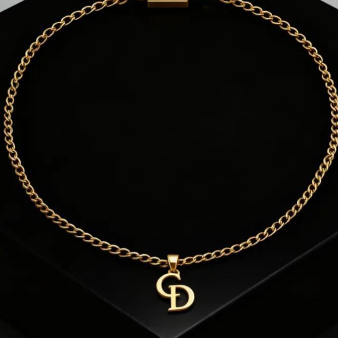 Bracelet Personnalisé Avec Double Initiale – Deux Lettres, Un Lien, Symbole D'amour Et De Connexion. Cadeau Pour Elle. - votrecollierprenomfr