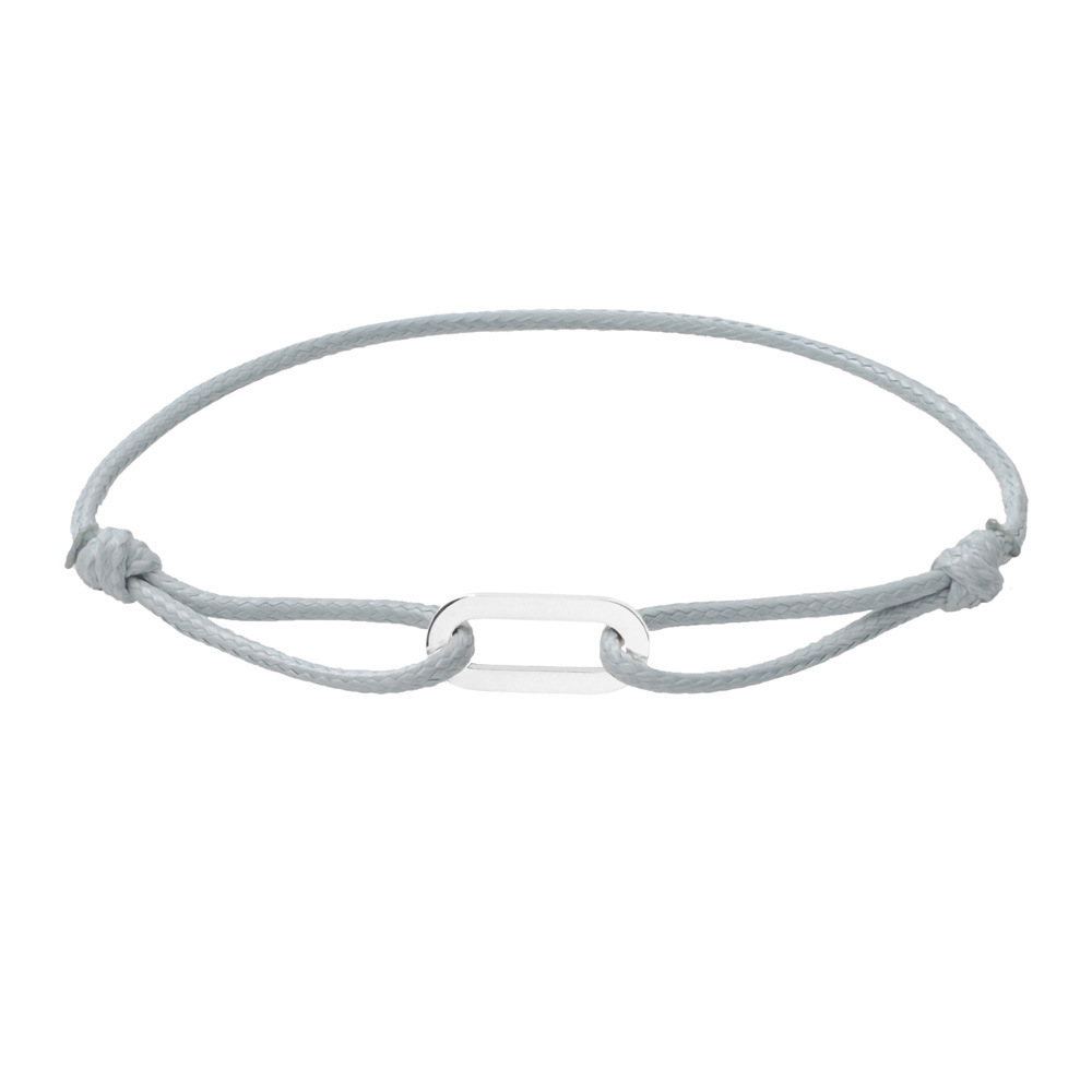 Bracelet En Acier Inoxydable Personnalisé Pour Homme, Avec Cordon Ajustable Et Gravure Personnalisée. Idée Cadeau Pour La Saint-valentin. - votrecollierprenomfr