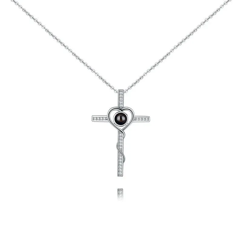 Collier Photo Personnalisé Pour La Foi Et L'amour – Faites Briller Vos Souvenirs - votrecollierprenomfr