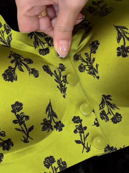 貴族風花卉流光緞面無痕內衣