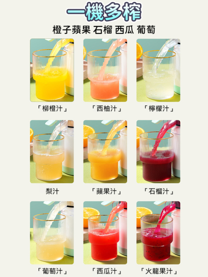 全自動家用電動果汁機，30秒打豆漿，細膩無渣，噪音比手機還小，老人小孩都愛喝