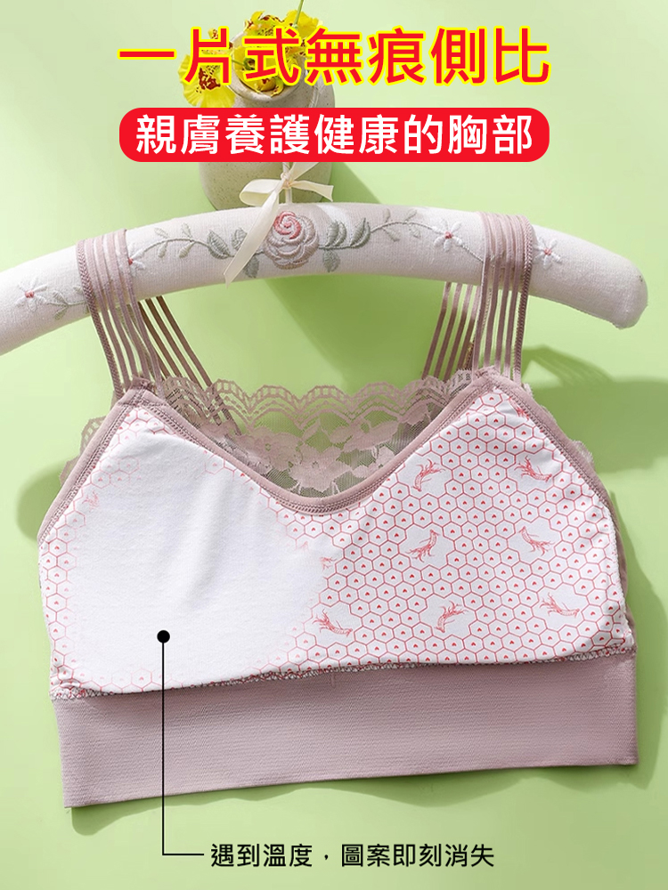 法式性感美背蕾絲胸罩